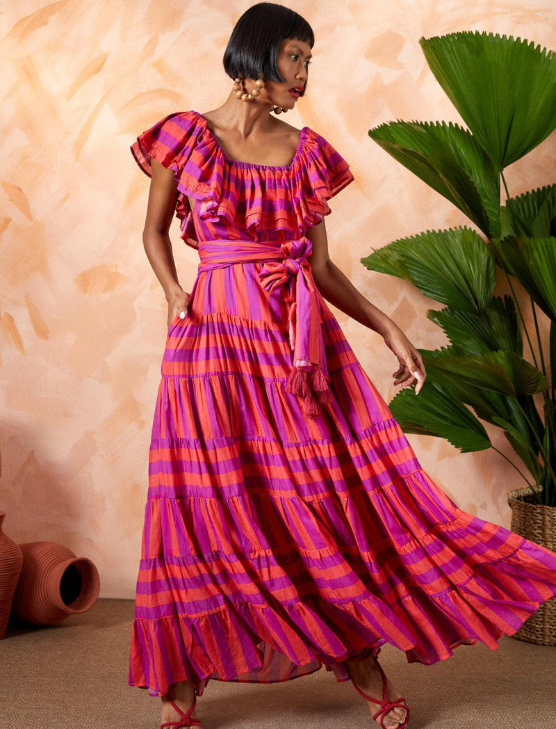 RITA BOHEMIAN MAXI DRESS - Erika Peña
