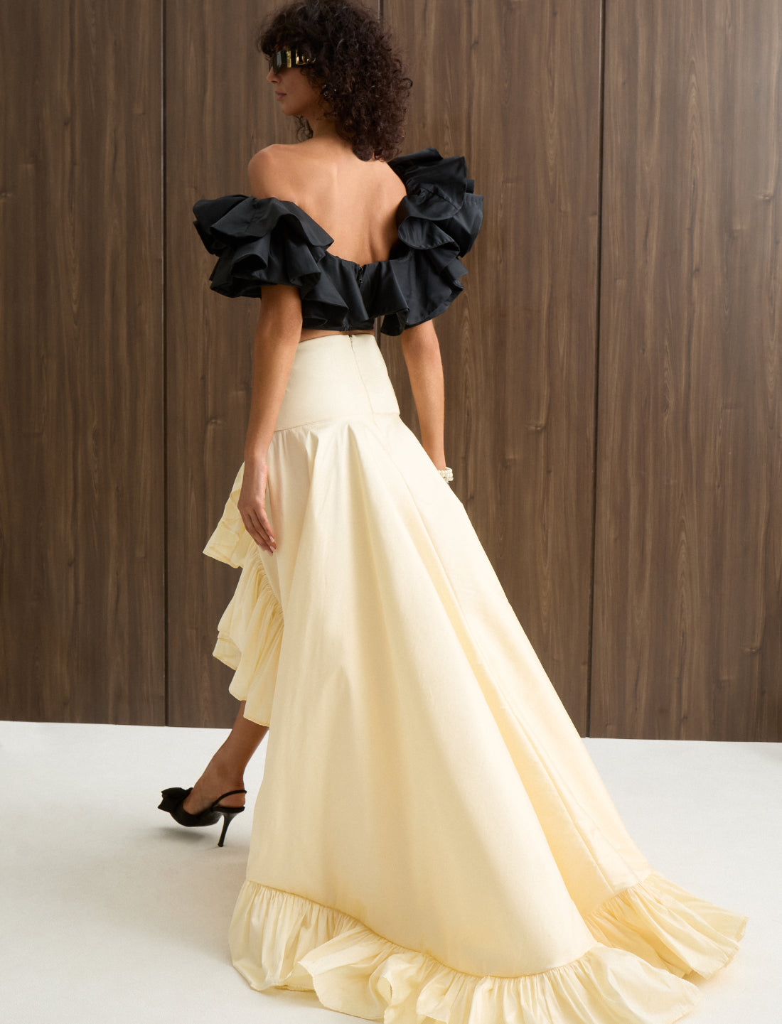 Inez Ruffled Top