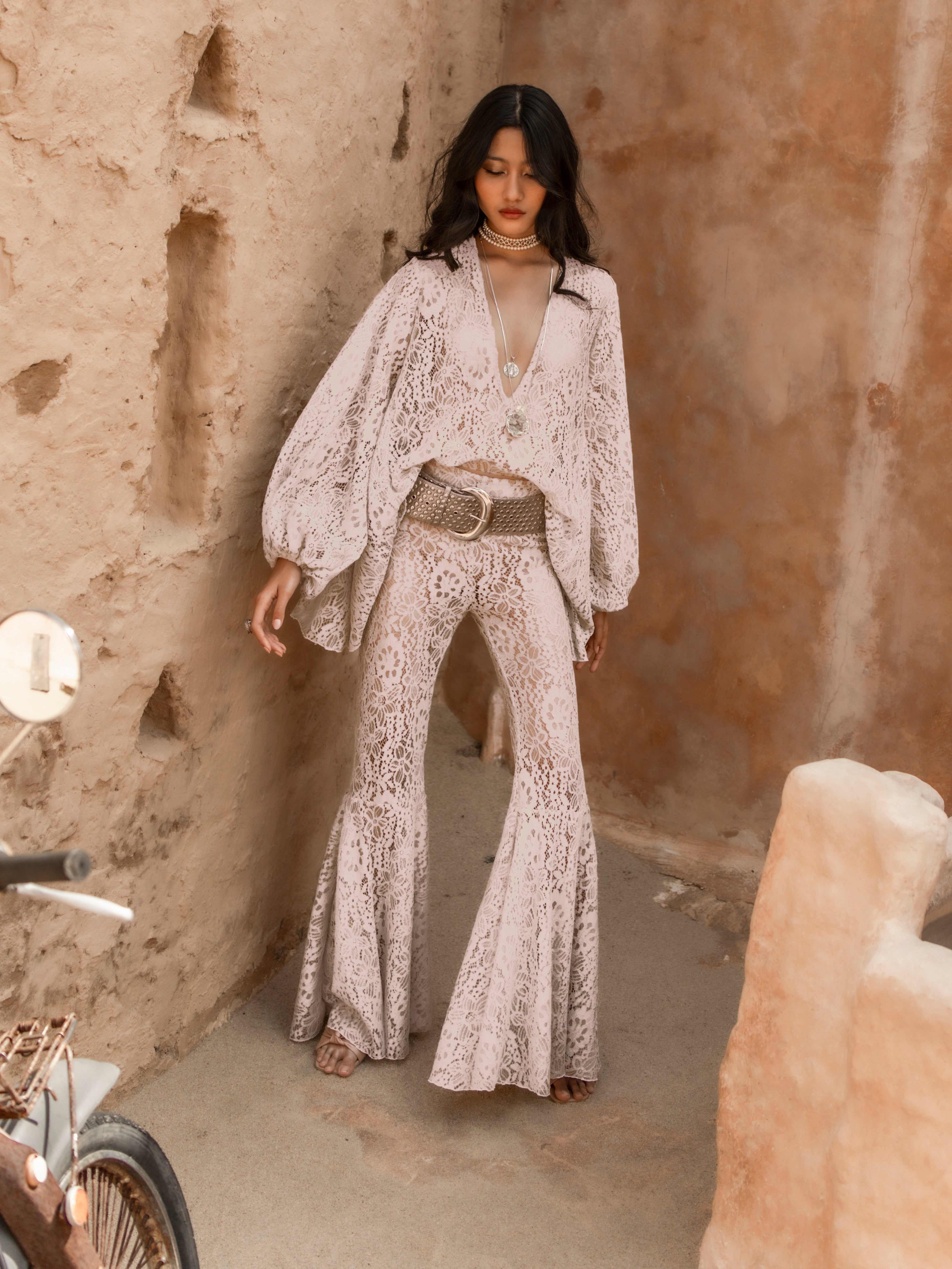 BELLA LACE PANTS