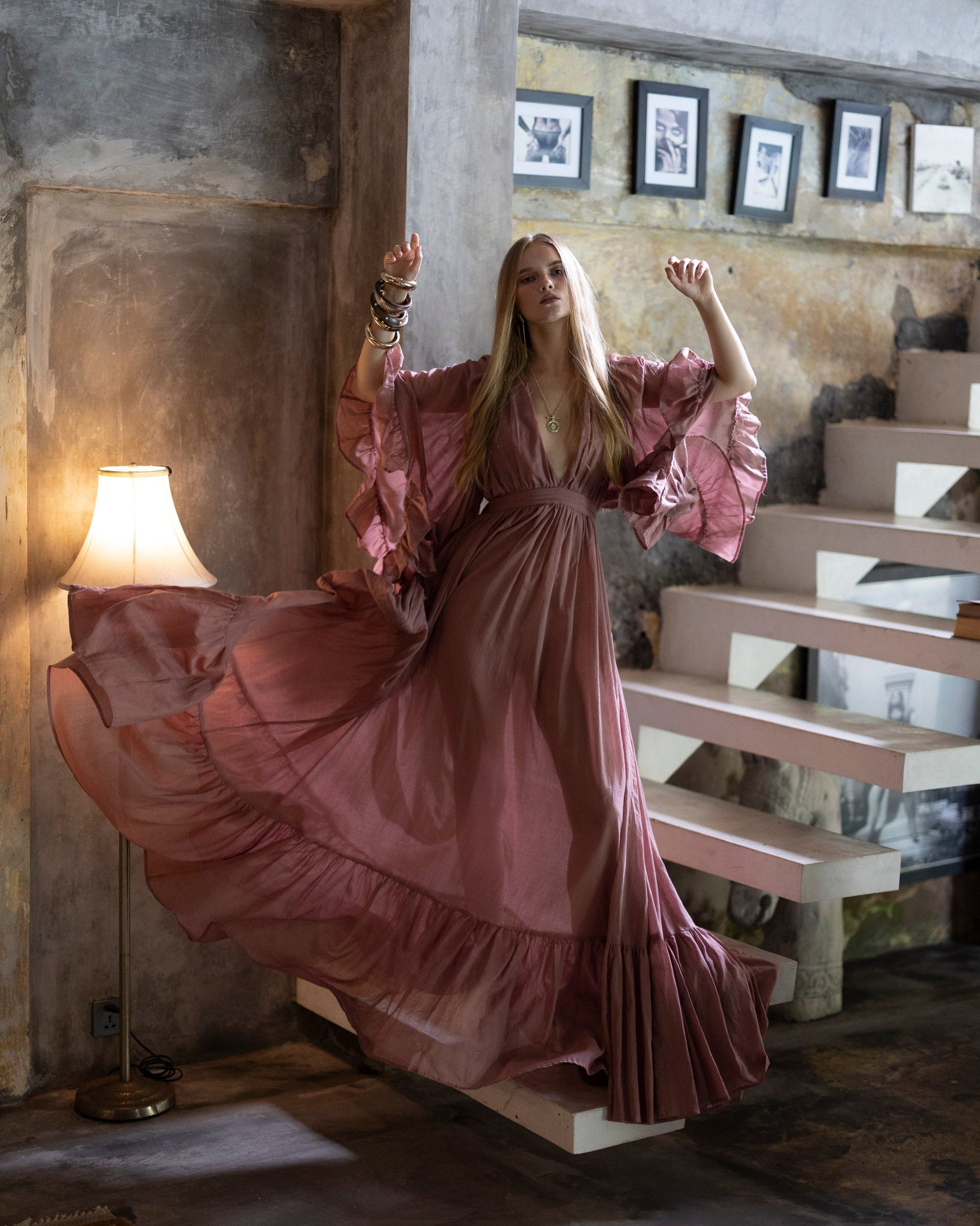 Madalena - Vestido Boho maxi main image 0