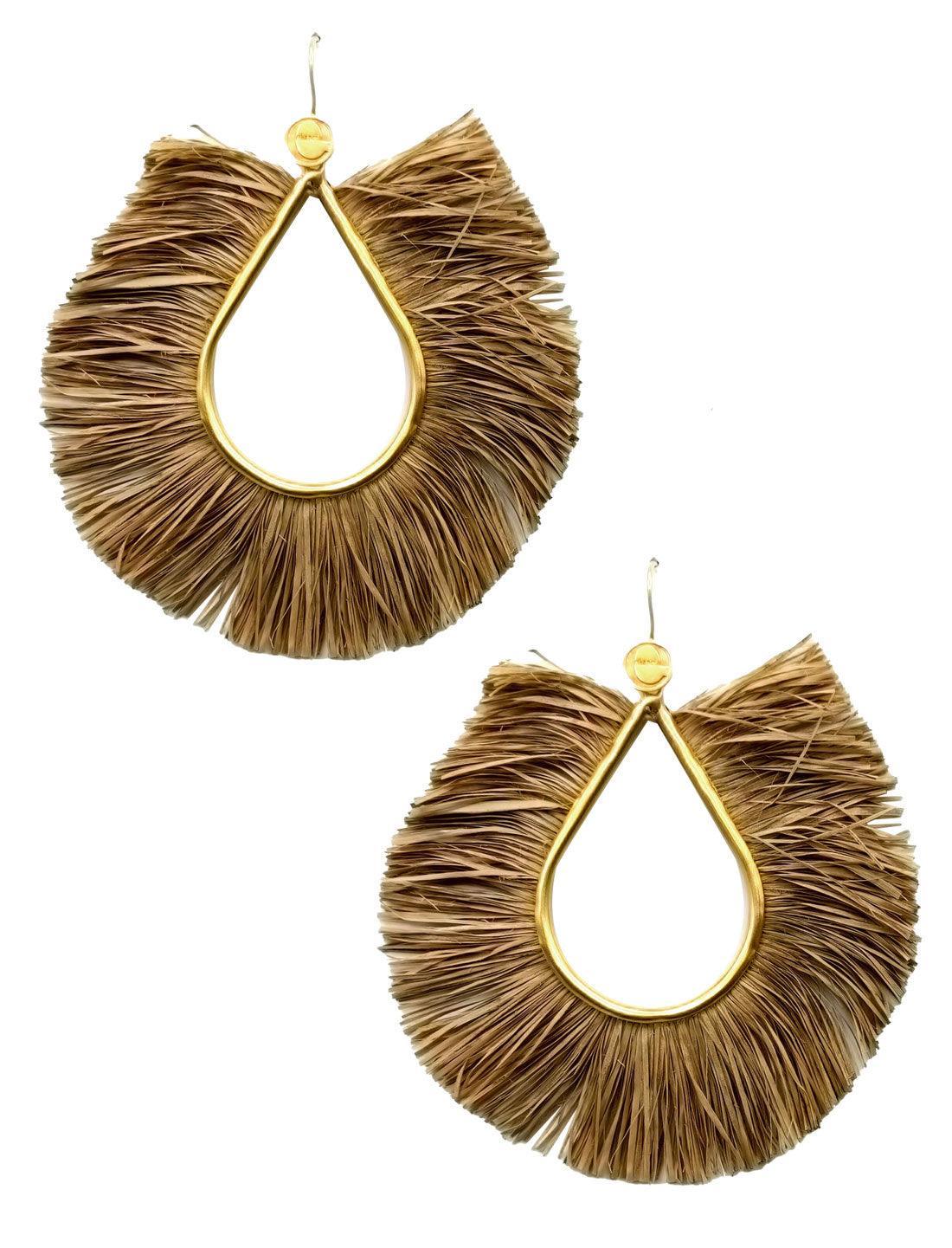 SALSA RAFIA EARRING - Erika Peña