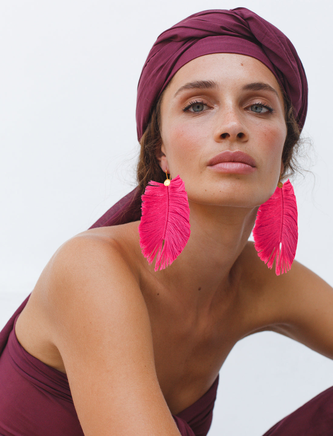 Lani Feather Earrings