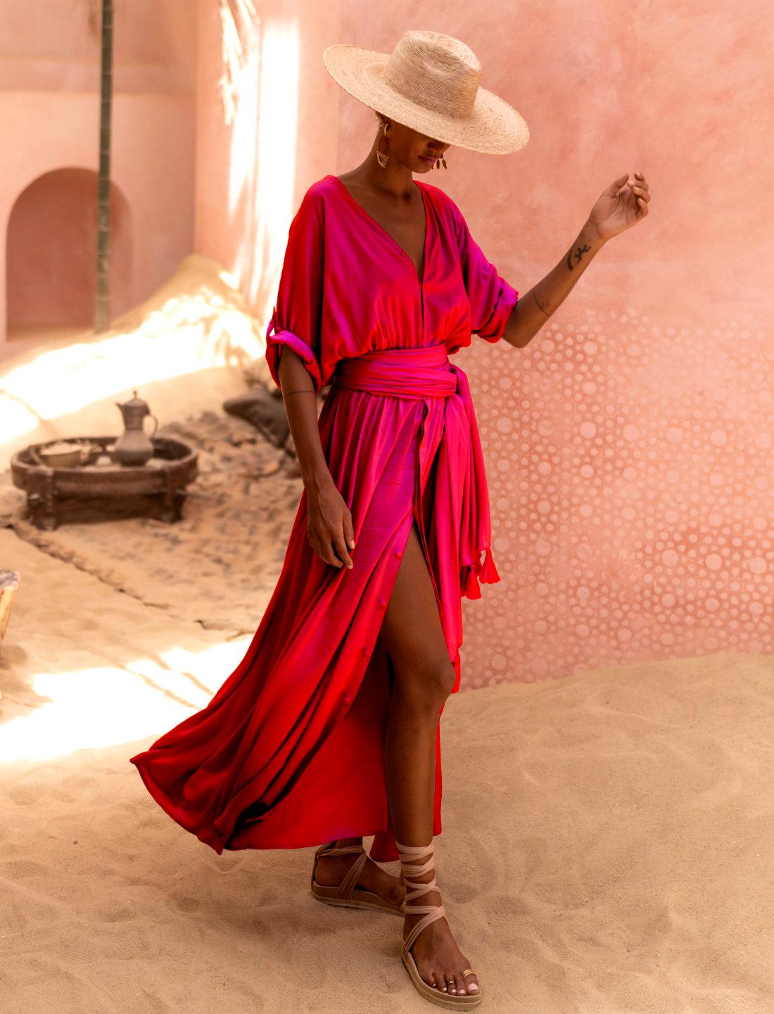 VERO BOHEMIAN WOMENS MAXI DRESS - Erika Peña
