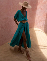 VERO BOHEMIAN WOMENS MAXI DRESS - Erika Peña