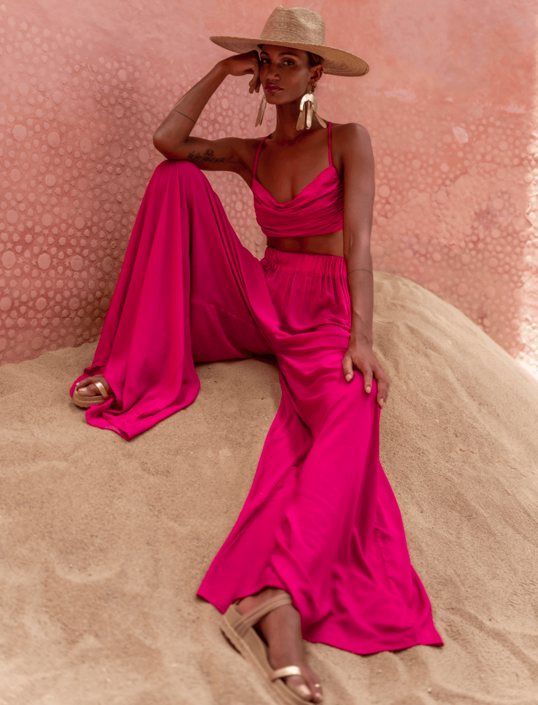 AVANA WIDE PANTS - Erika Peña