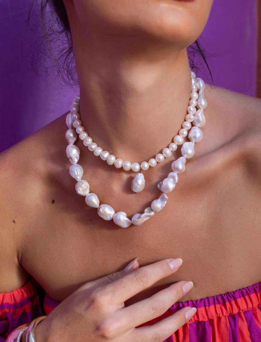 FRESH WATER PEARL NECKLACES - Erika Peña