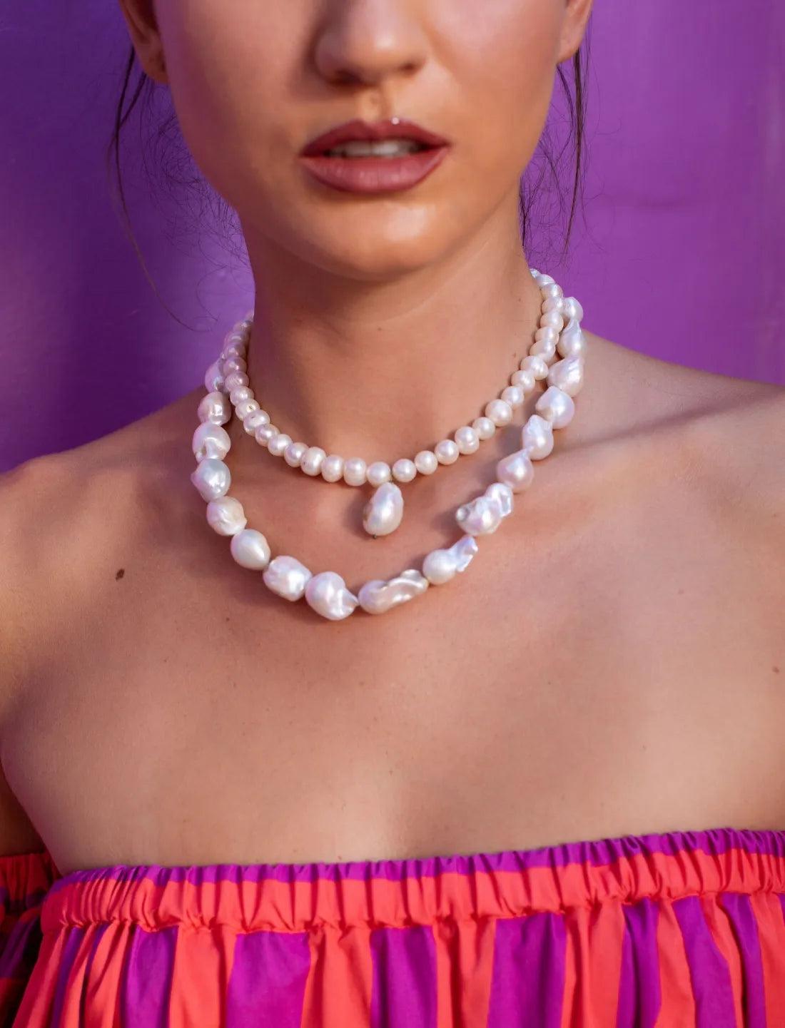 FRESH WATER PEARL NECKLACES - Erika Peña
