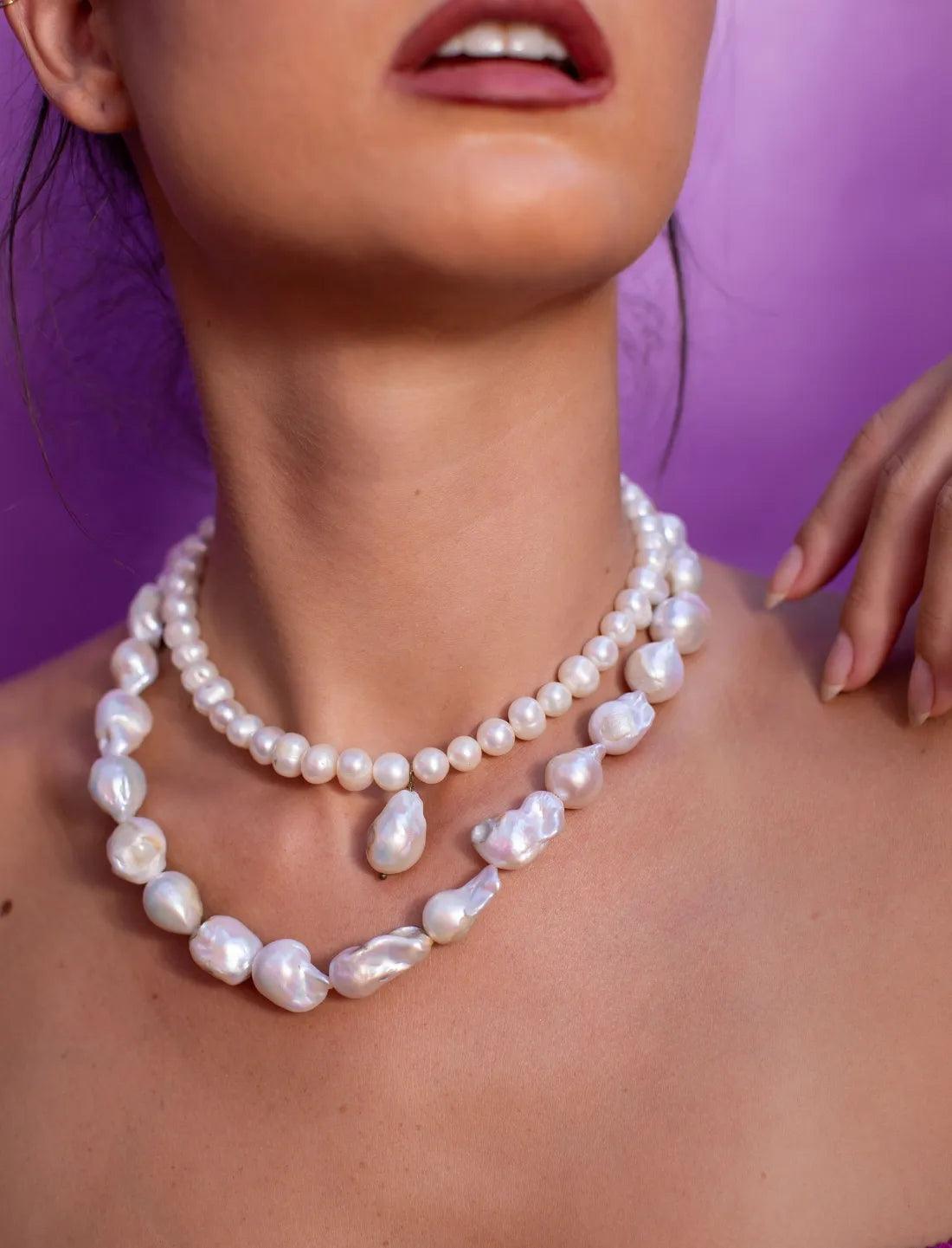 FRESH WATER PEARL NECKLACES - Erika Peña