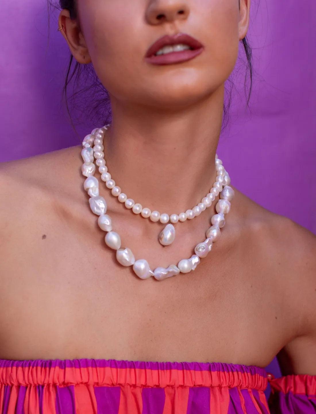 FRESH WATER PEARL NECKLACES - Erika Peña