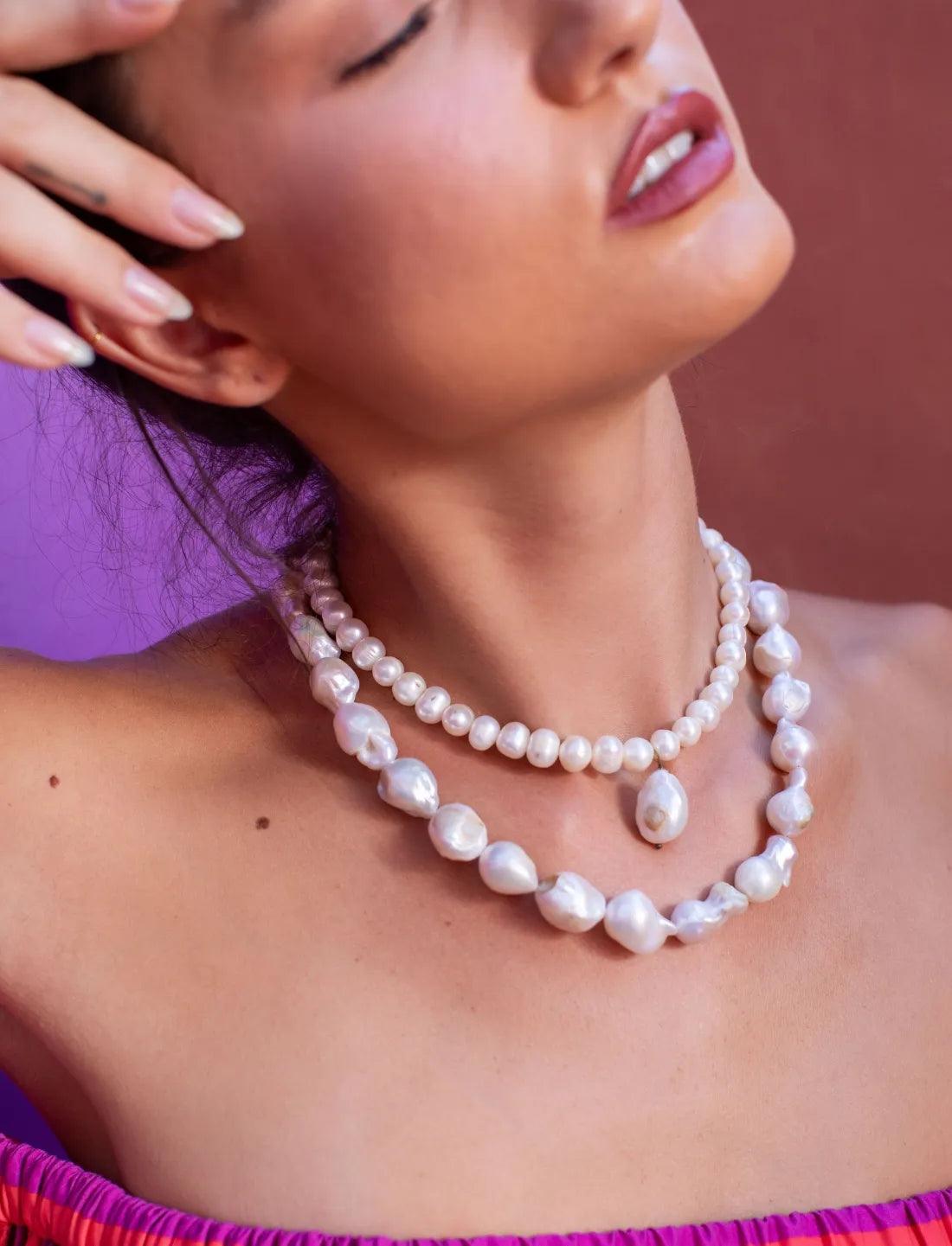 FRESH WATER PEARL NECKLACES - Erika Peña