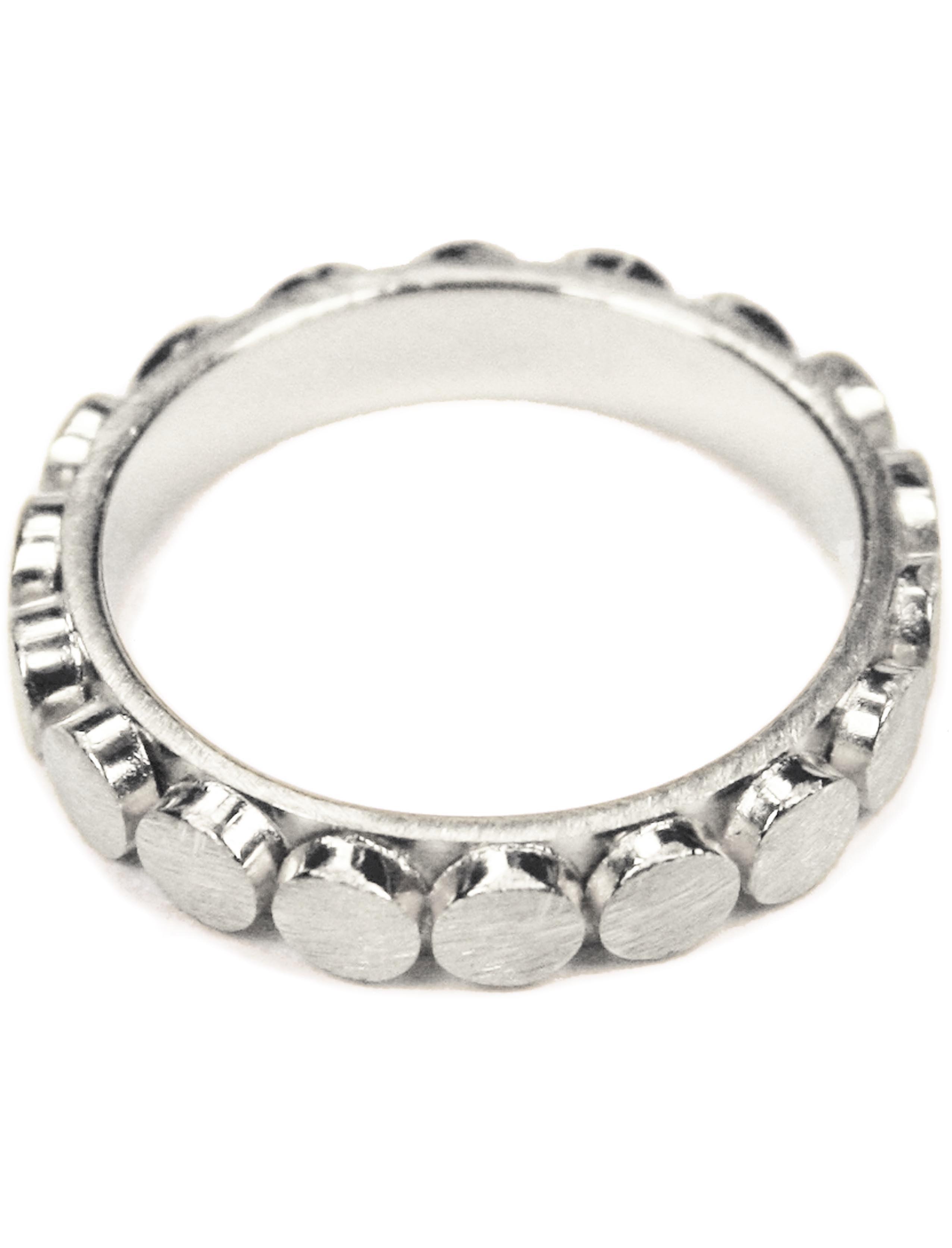 Gitana Embossed Stack Ring - Erika Peña