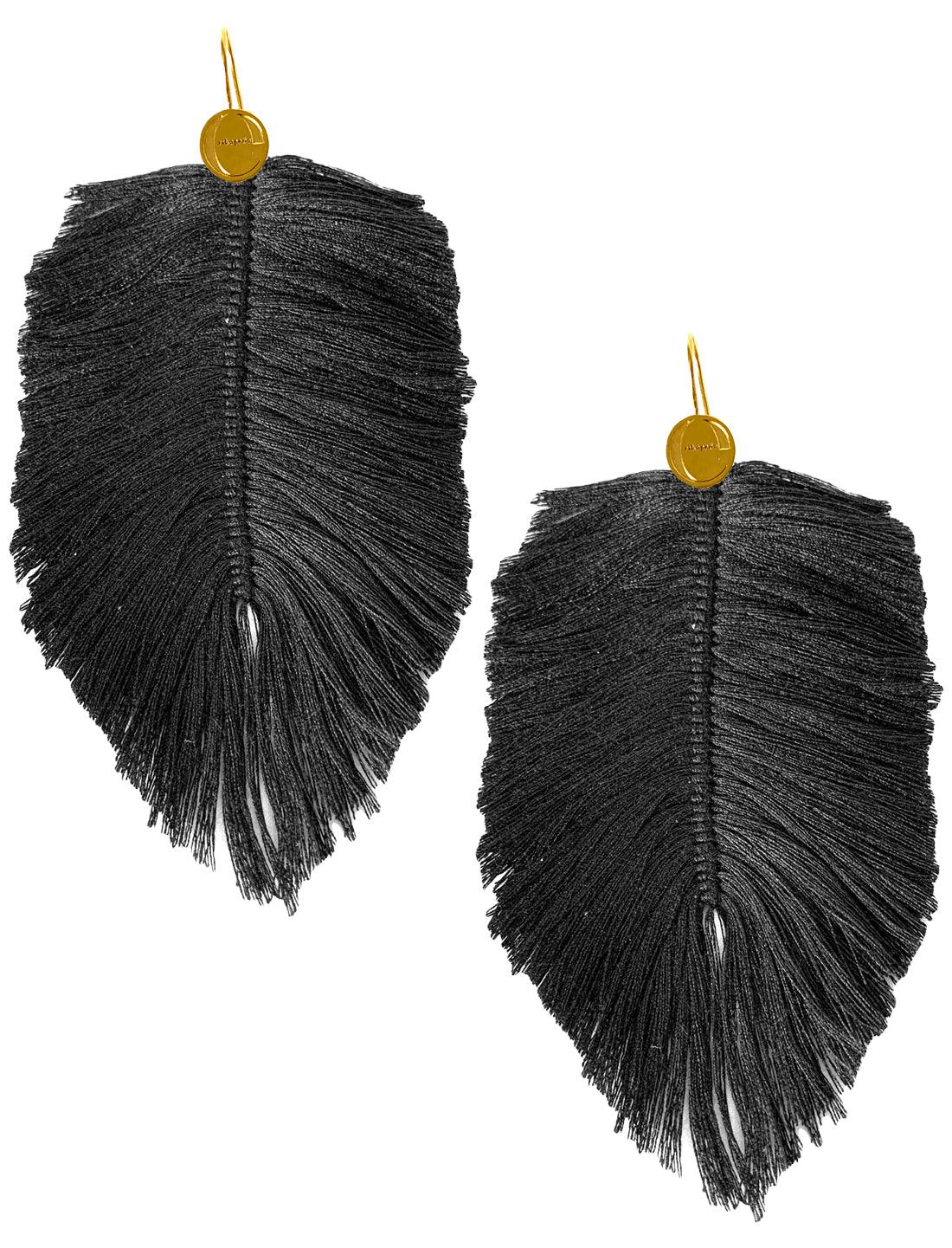 Lani Feather Earrings - Erika Peña