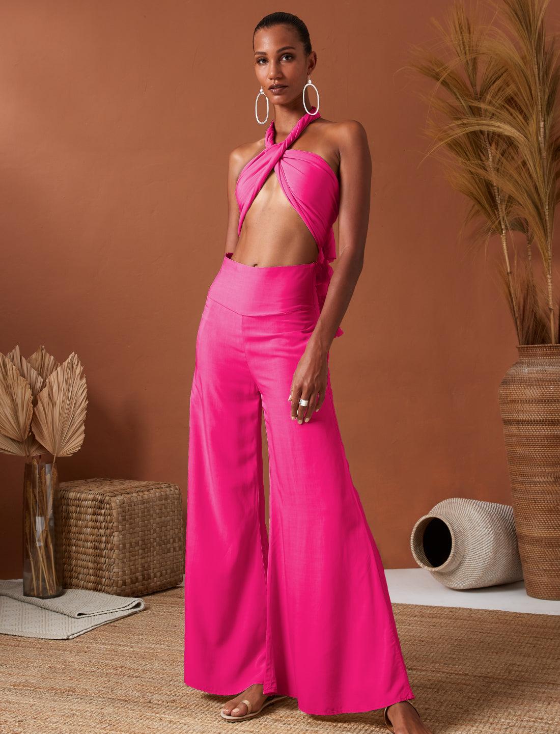 Pya Palazzo High Waisted Pant - Erika Peña