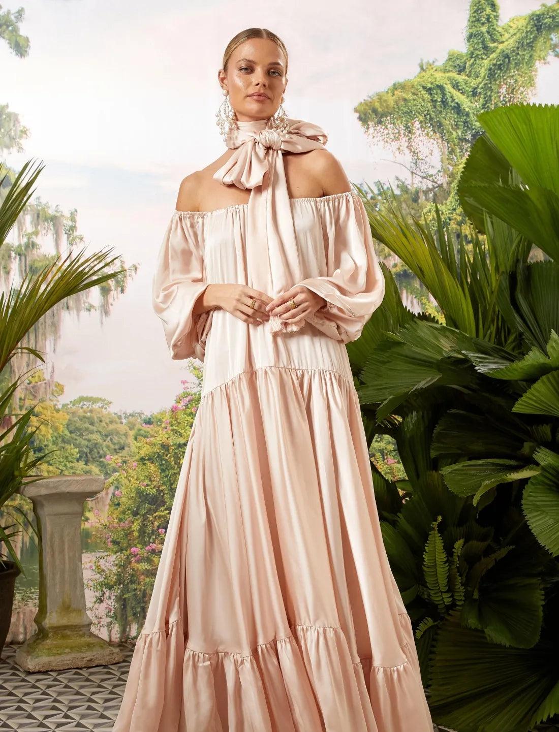 SATIN TASSEL WOMENS BELT - Erika Peña