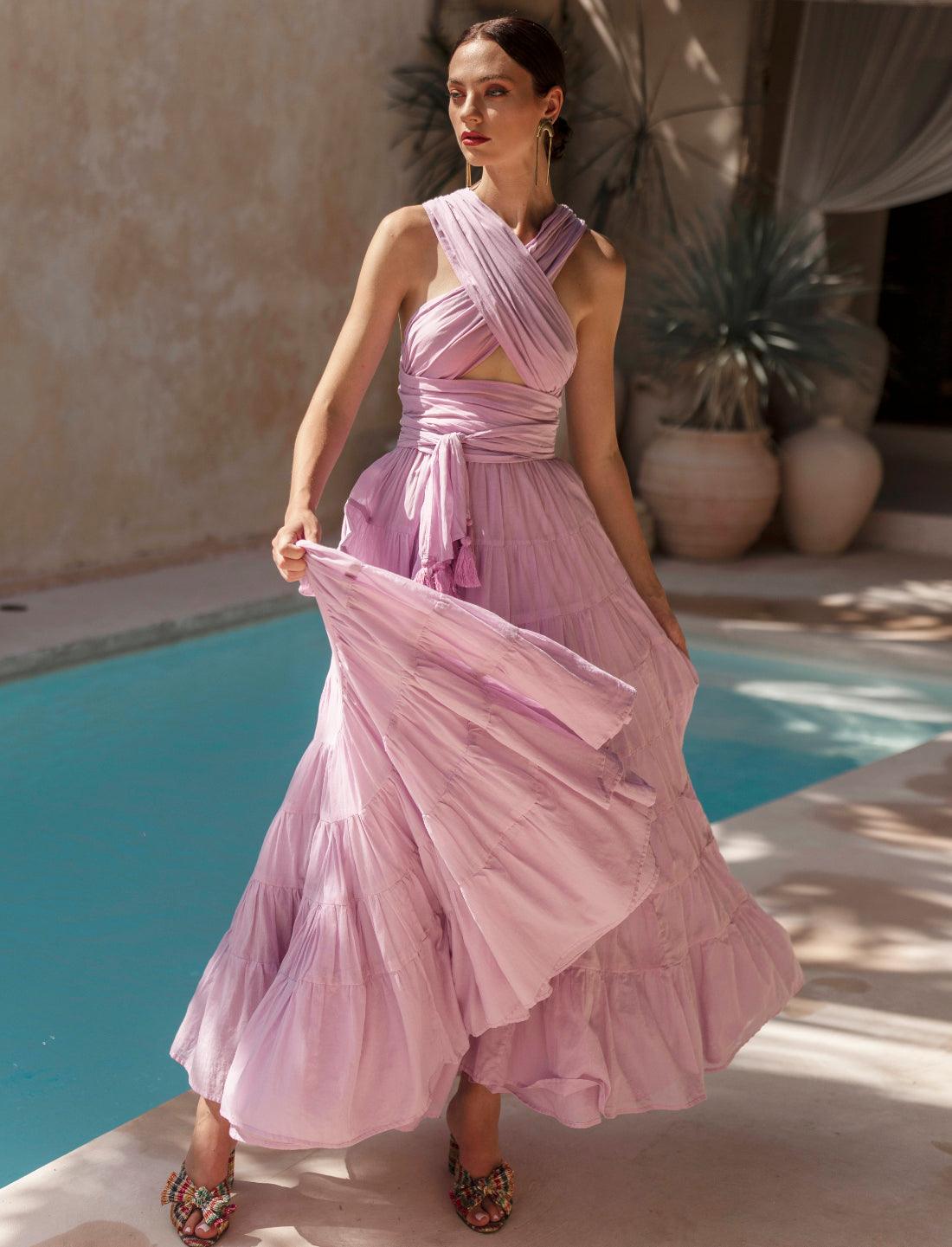 SELMA WOMEN BOHEMIAN MAXI DRESS - Erika Peña