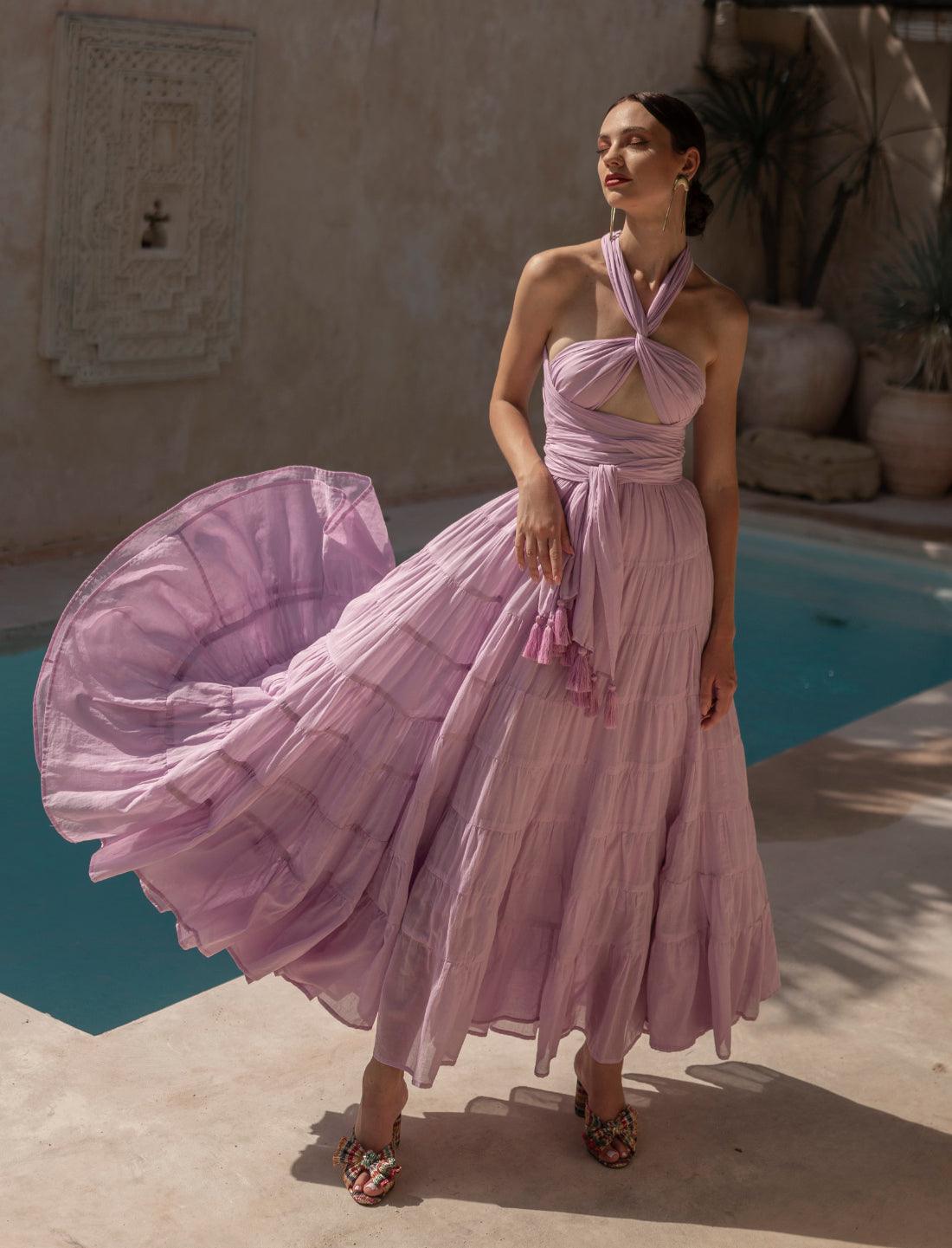 SELMA WOMEN BOHEMIAN MAXI DRESS - Erika Peña