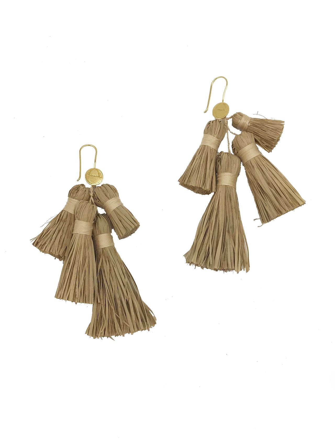 ADRIANA RAFFIA EARRING