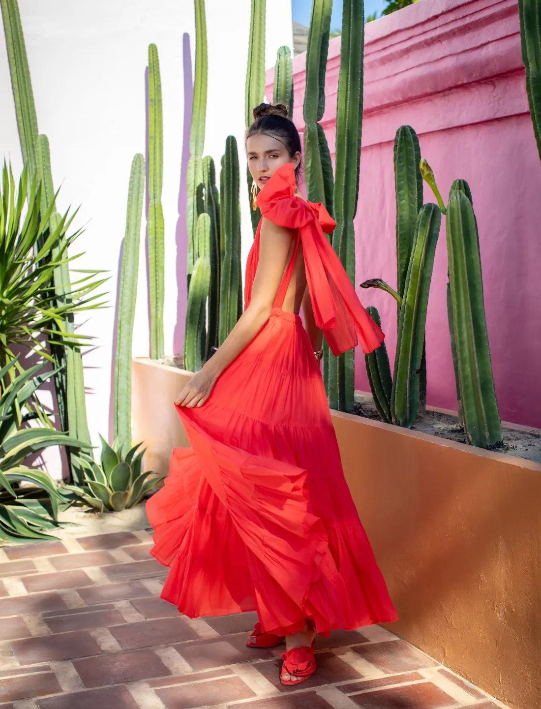 VEA MAXI DRESS - Erika Peña