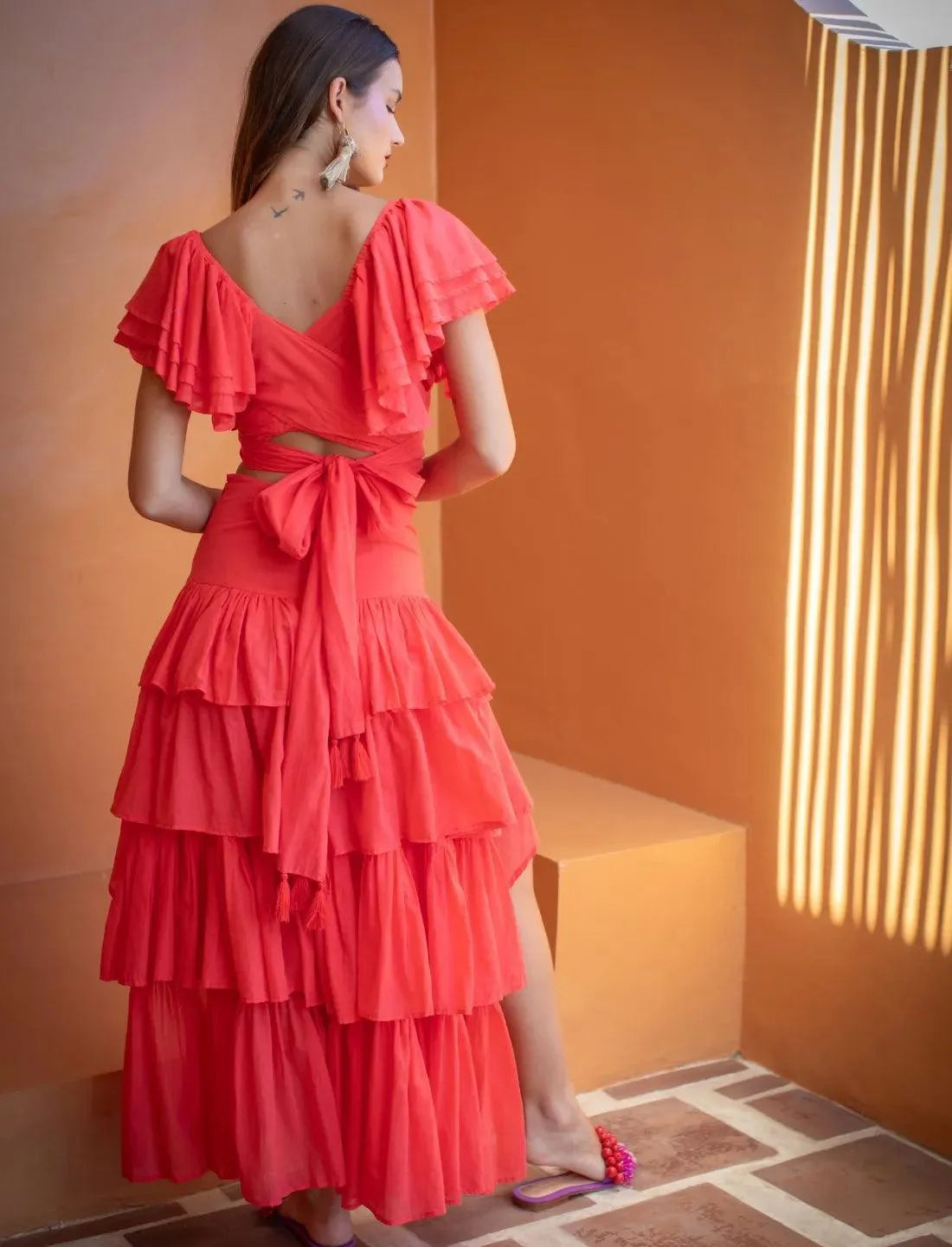 YANA TIERED SKIRT - Erika Peña