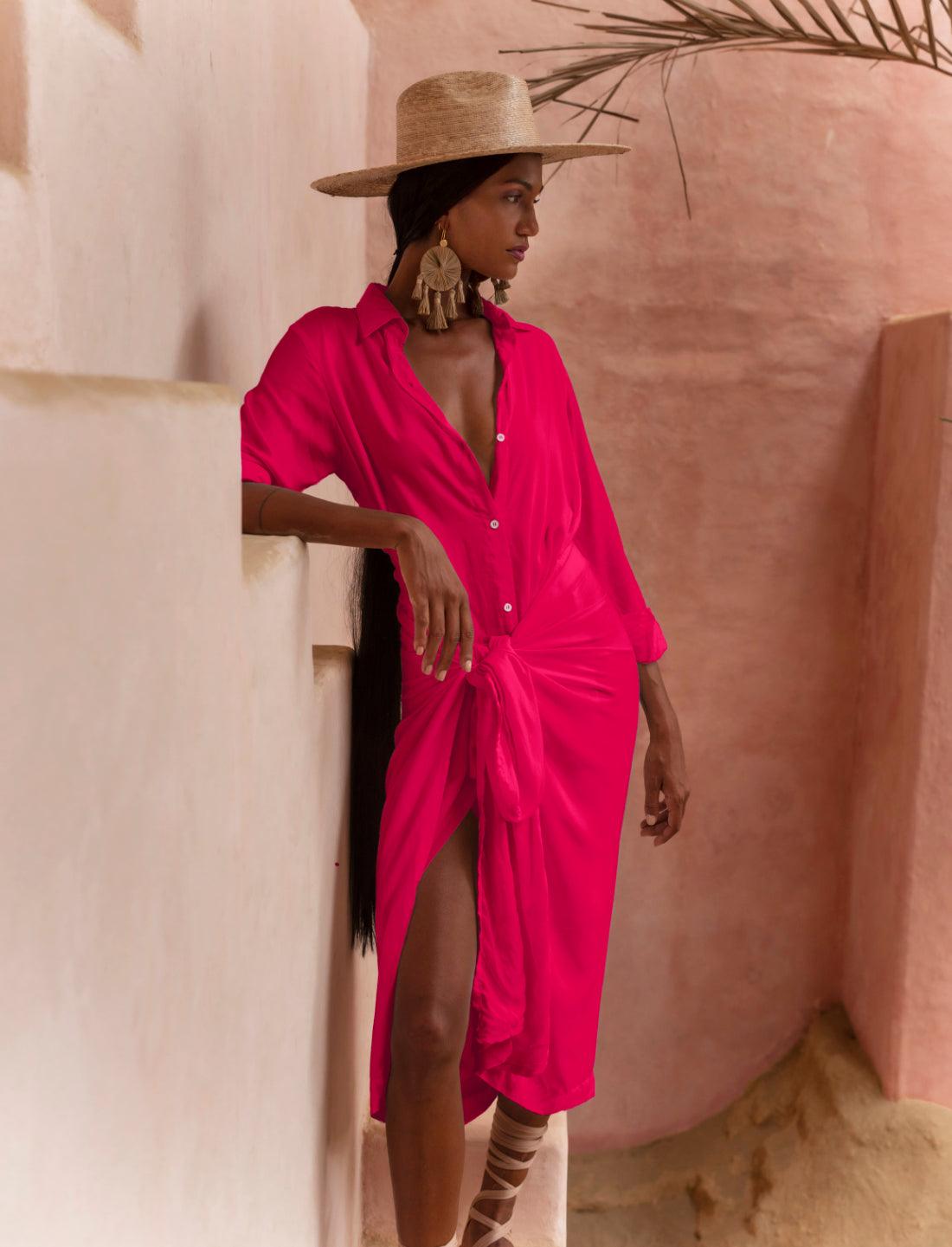 YARA WRAP DRESS - Erika Peña
