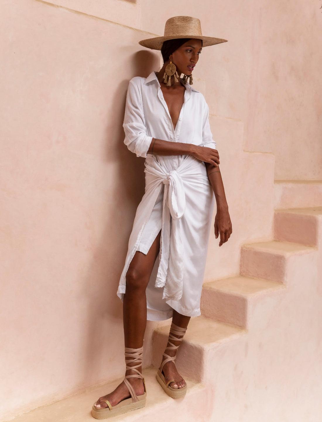 YARA WRAP DRESS - Erika Peña