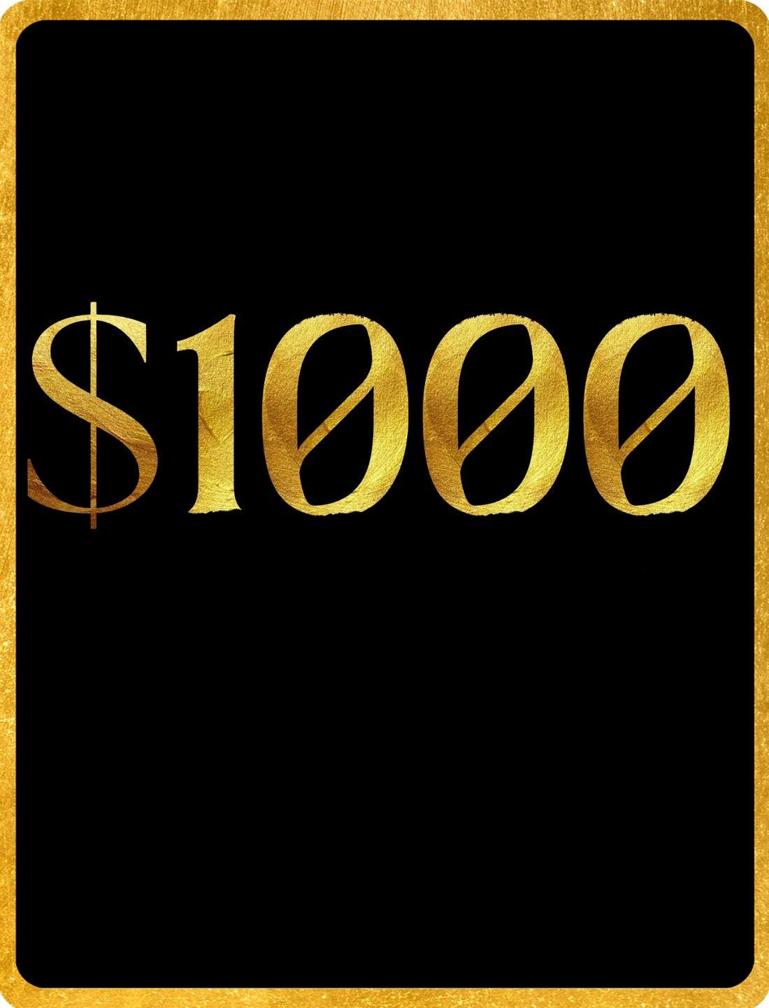 $1000 GIFT CARD - Erika Peña