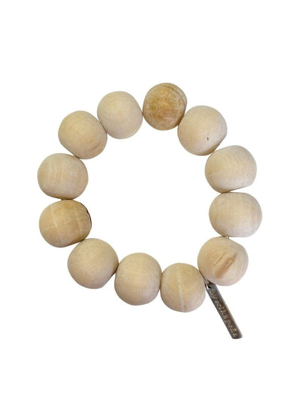 Wuru Wood Bead Bracelet - Erika Peña