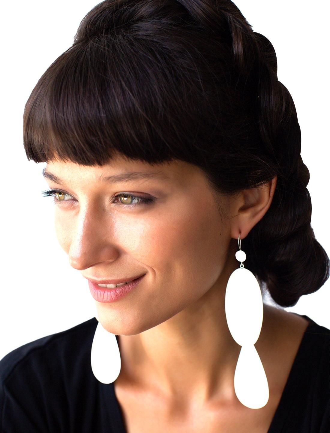 Candelara Earrings - Brushed - Erika Peña