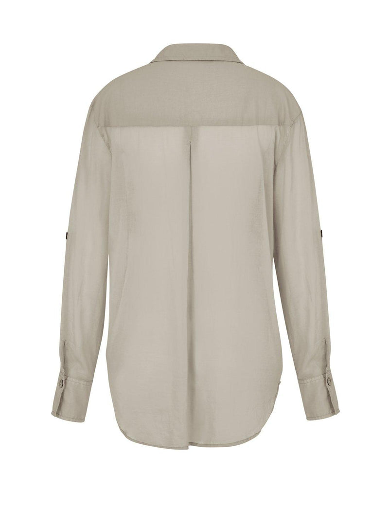 Ana Rumba Shirt - STONE - Erika Peña