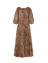 BRIELLE SAHARA LEOPARD MAXI DRESS - Erika Peña