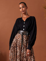 Peasant Sahara Blouse - Erika Peña