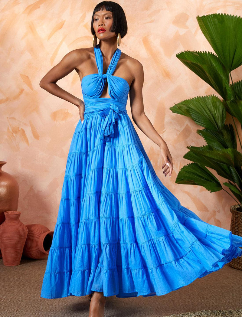 SELMA WOMEN BOHEMIAN MAXI DRESS - Erika Peña