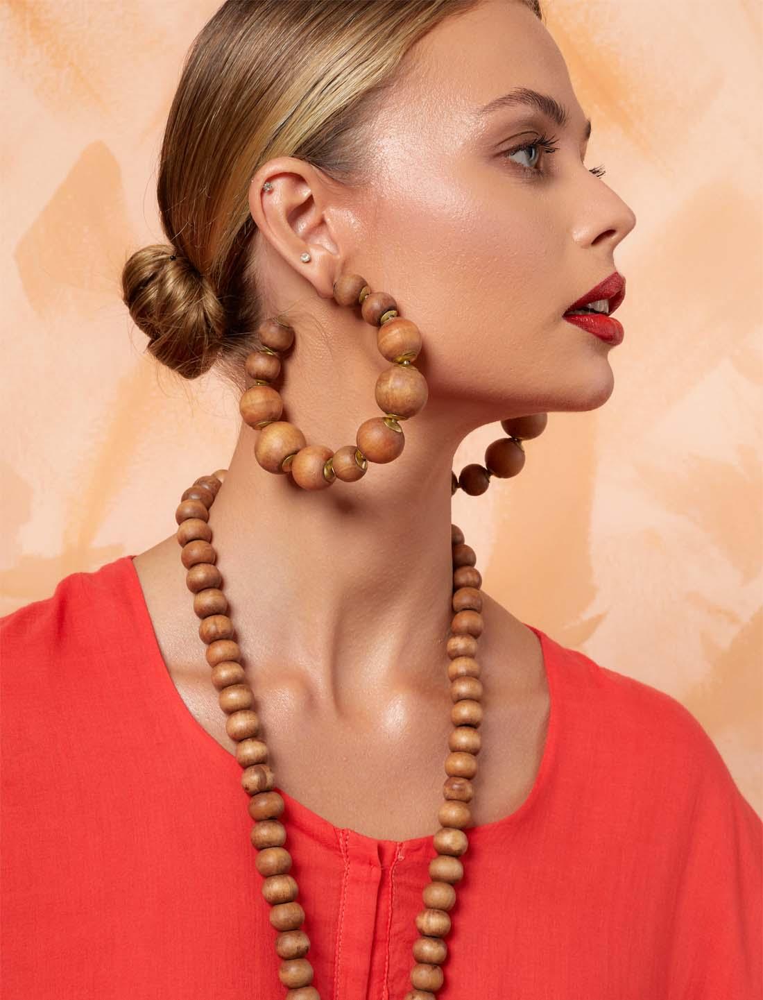 MARIA HOOP EARRING - Erika Peña