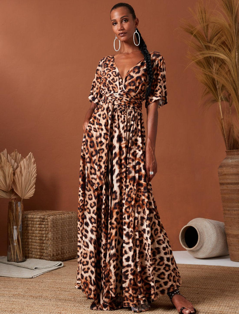 Farrah Sahara Animal Dress - Erika Peña