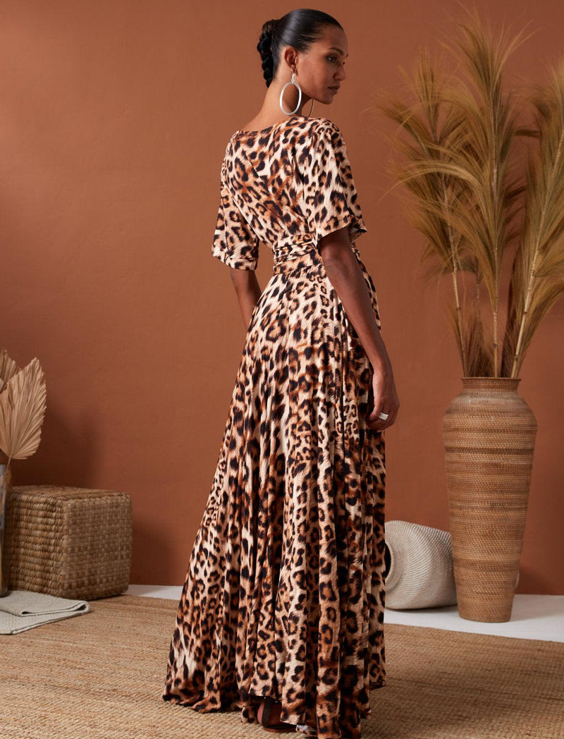 Farrah Sahara Animal Dress - Erika Peña