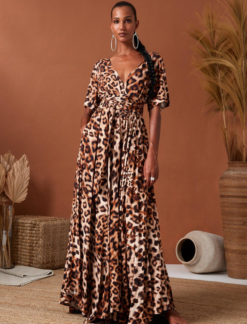 Farrah Sahara Animal Dress - Erika Peña