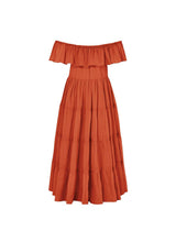 Rita Off the Shoulder Ruffled Tiered Little Girls Dress - SIENNA - Erika Peña