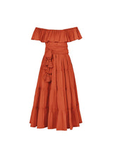 Rita Off the Shoulder Ruffled Tiered Little Girls Dress - SIENNA - Erika Peña