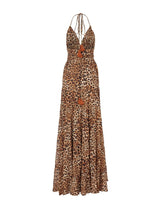 LOLA SAHARA LEOPARD DRESS - Erika Peña