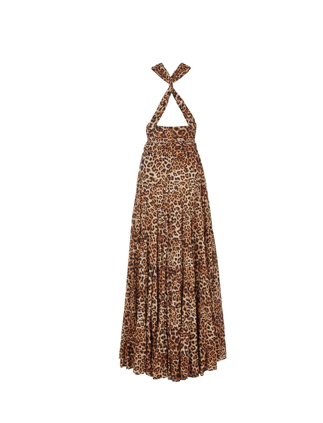 SELMA SAHARA LEOPARD DRESS - Erika Peña