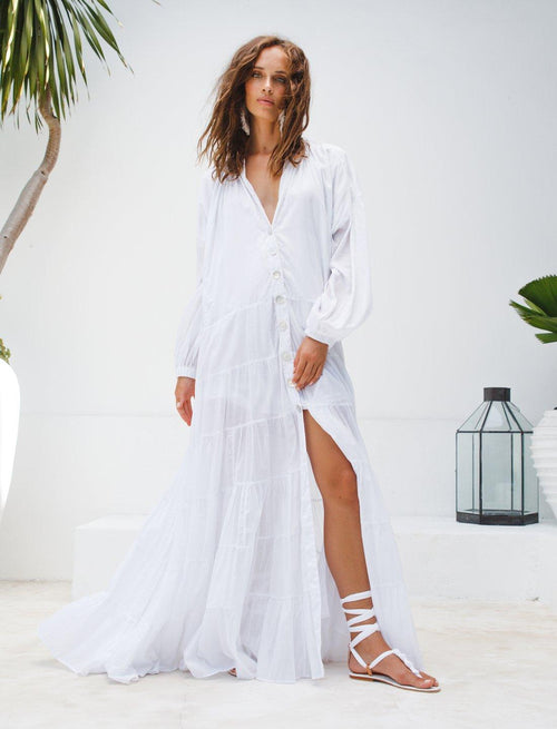 Ella Women's Kaftan Dress Free Size