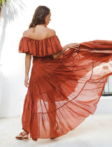 RITA RUMBA HIGH LOW SKIRT - Erika Peña