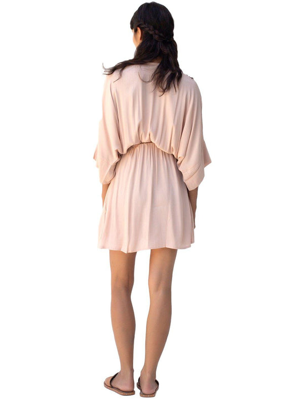 Vero Mini Dress Fujet - NUDE - Erika Peña