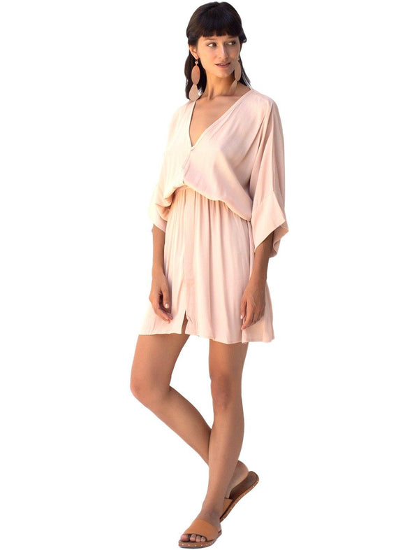 Vero Mini Dress Fujet - NUDE - Erika Peña