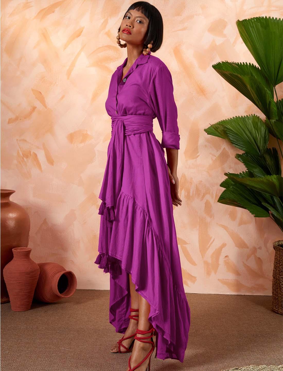 Eva Shirt Dress - Erika Peña