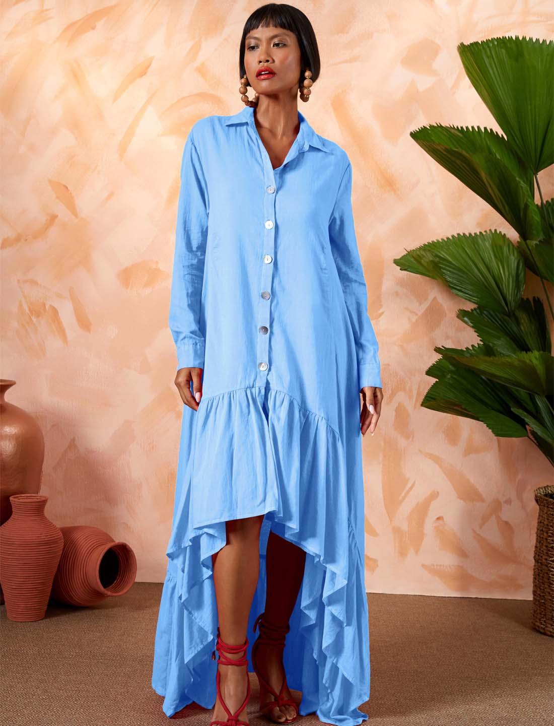 Eva Shirt Dress - Erika Peña