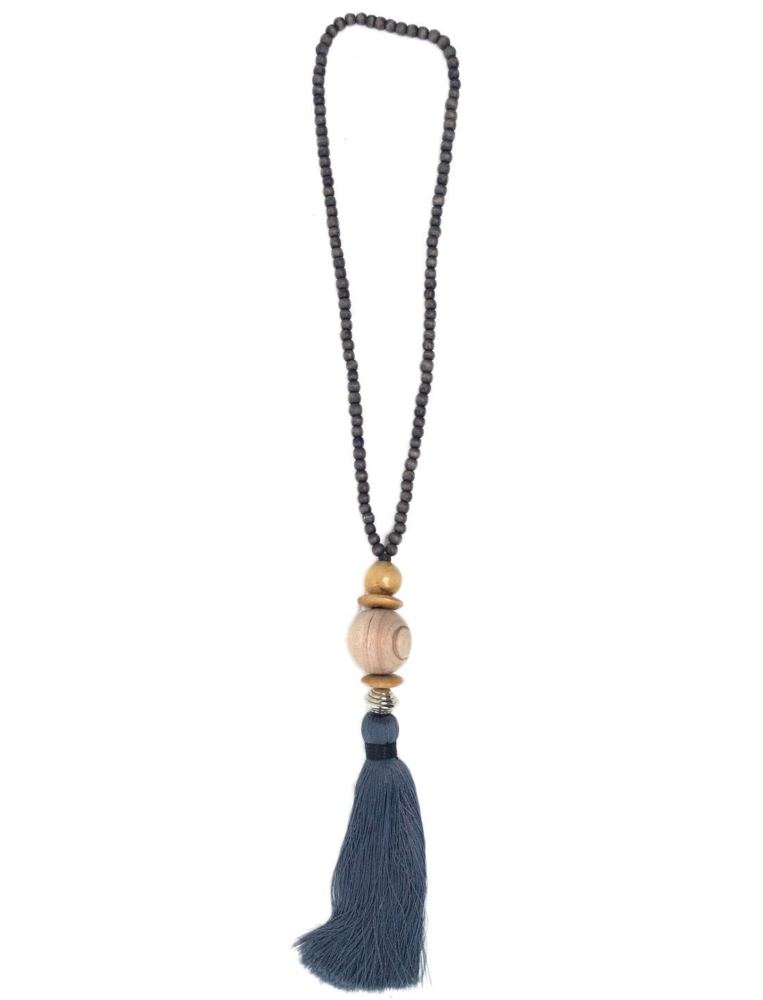 GILLIGAN SHORT TASSEL NECKLACE - Erika Peña