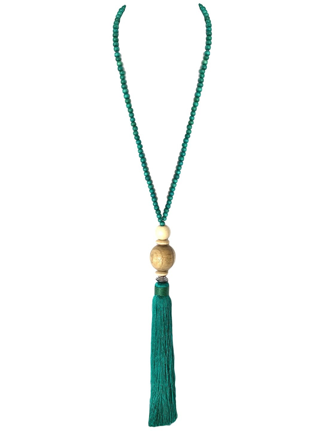 GILLIGAN SHORT TASSEL NECKLACE - Erika Peña