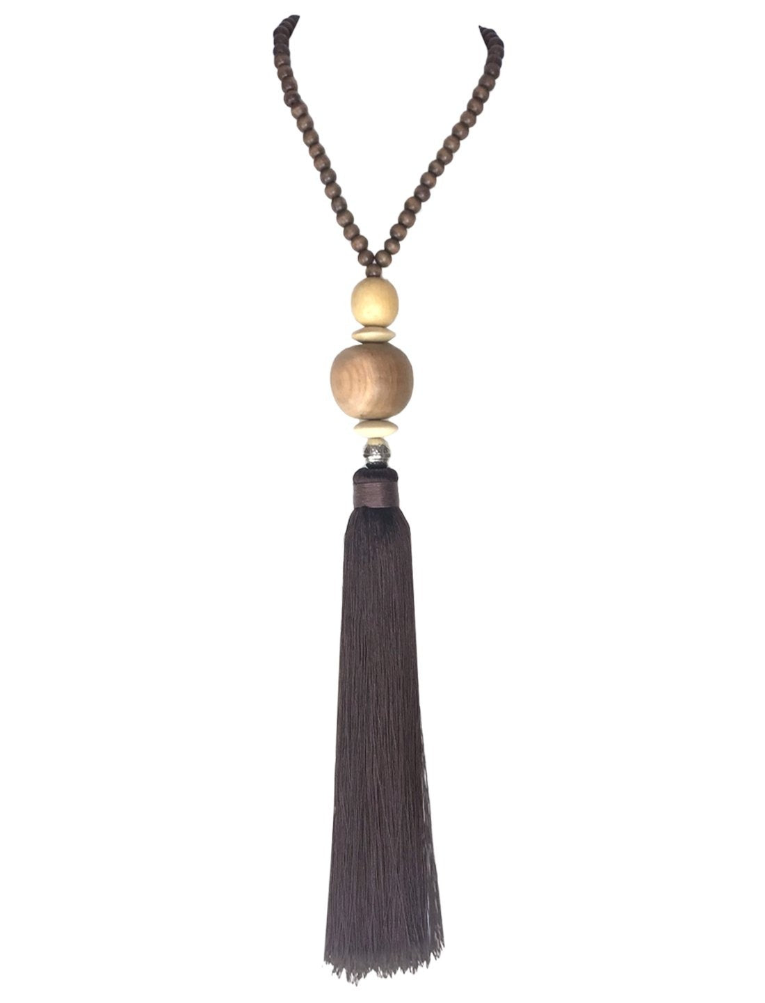 GILLIGAN SHORT TASSEL NECKLACE - Erika Peña