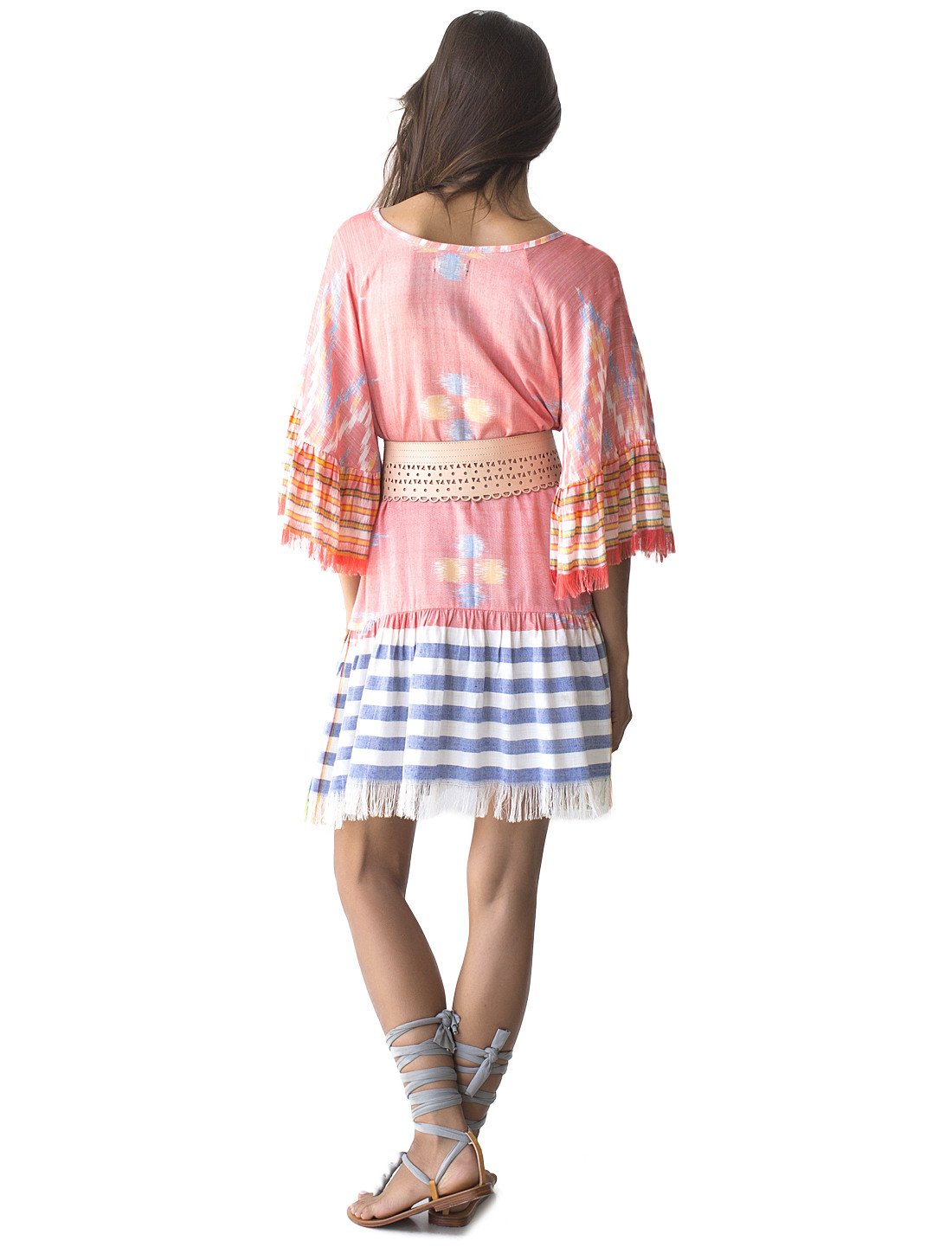 MARGARITA SHORT IKAT DRESS - Erika Peña